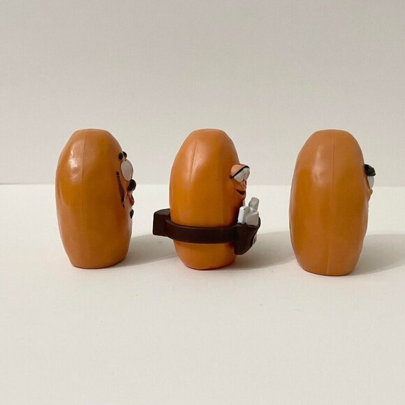 Lot of 3 McNugget Buddies Mail Carrier Mustache Pencil on Face Toys - Picture 4 of 16